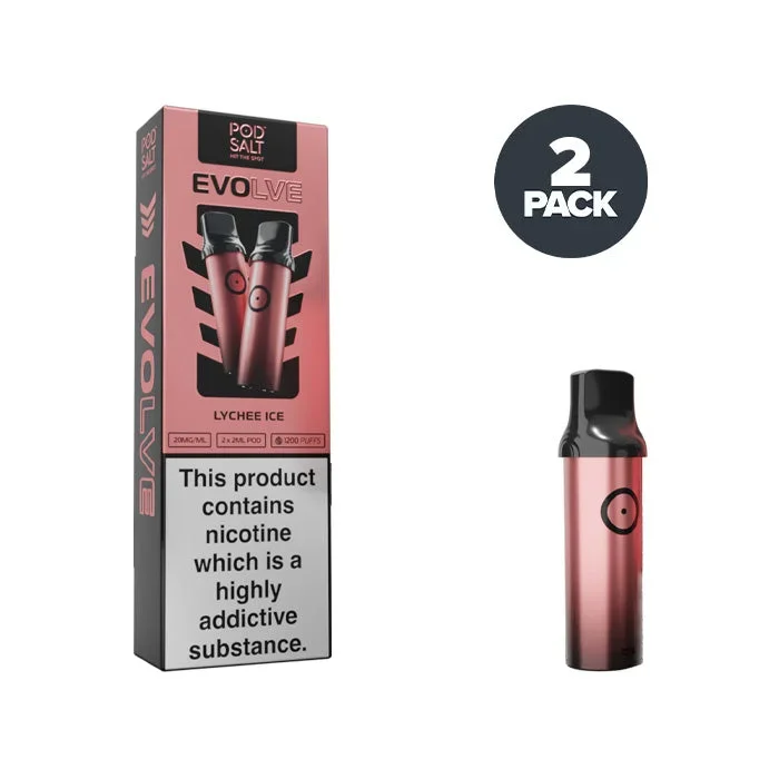 Lychee Ice Pod Salt Evolve Pre-Filled Pods
