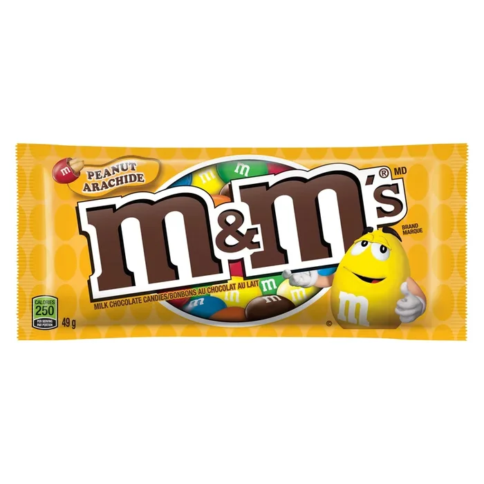 M&M’s Chocolate Candies Peanut, 49 g