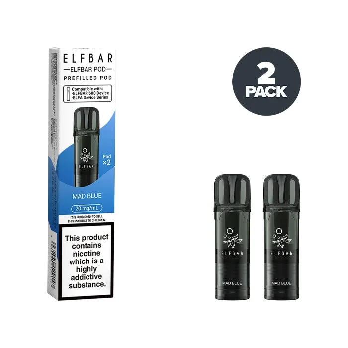 Mad Blue Elf Bar 600 Prefilled Pods
