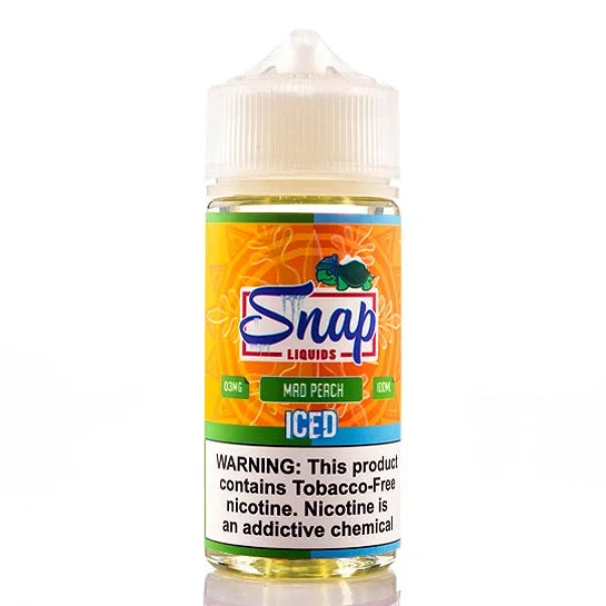 Mad Peach Iced – Snap E-Juice (100 ml)