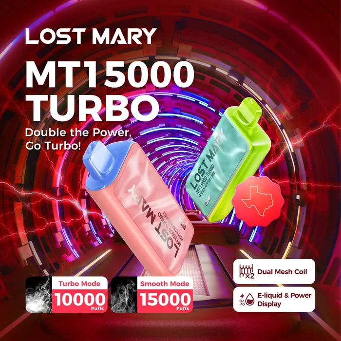 Made in Indonesia | Lost Mary MT15K Turbo Disposable – 15,000 Puffs
