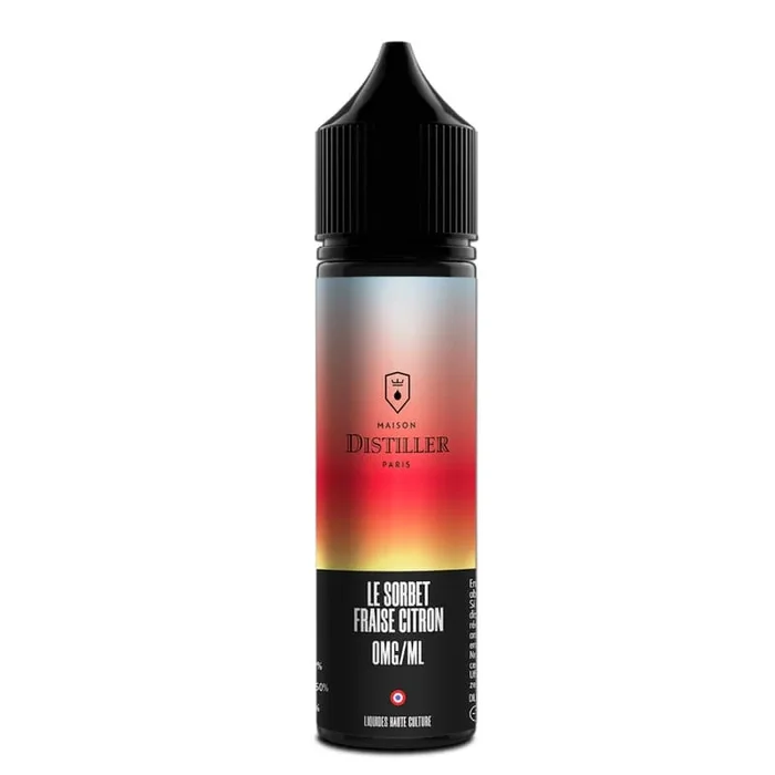 MAISON DISTILLER Le Sorbet Fraise Citron – E-liquide 50ml