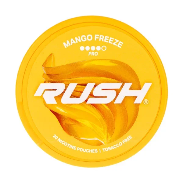 Mango Freeze Nicotine Pouches by Rush