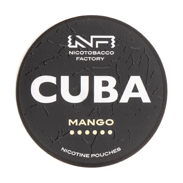Mango Nicotine Pouches by Cuba Black