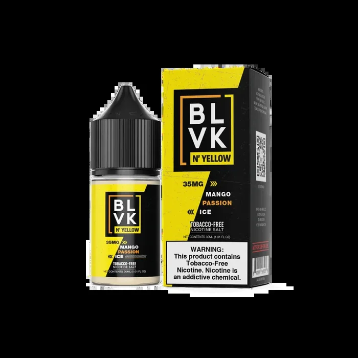 Mango Passion Ice by BLVK N’ Yellow TFN Salt 30mL