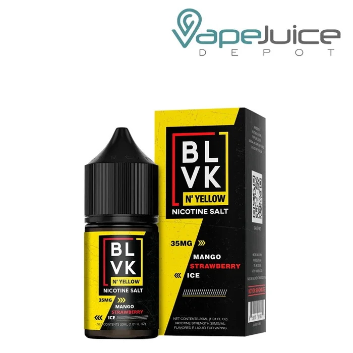 Mango Strawberry Ice BLVK N’ Yellow Salt 30ml