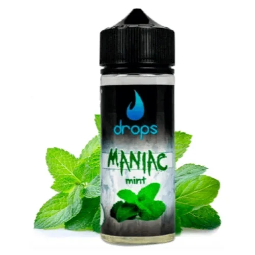 Maniac Mint 40ml (Longfill) (Drops)