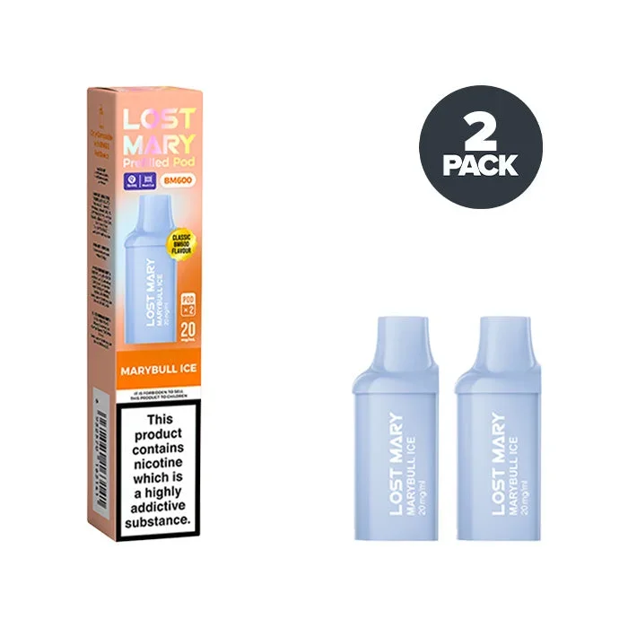 Marybull Ice Lost Mary BM600 Prefilled Pods