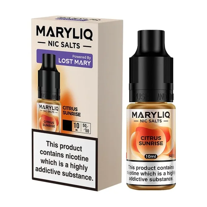 Maryliq Salt E-liquid – Citrus Sunrise by Lost Mary