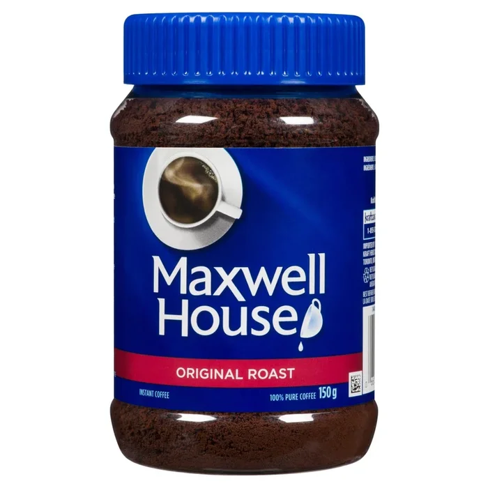 Maxwell House Original Roast Instant Coffee, 150-g