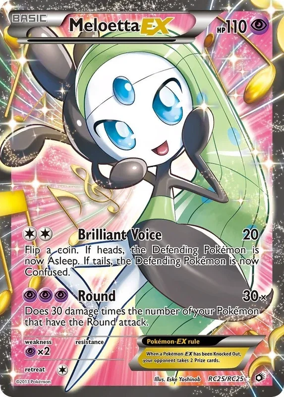 Meloetta EX (Full Art) (RC25/RC25) (LTR)