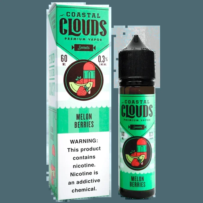 Melon Berries by Coastal Clouds E-Liquid (60ml)(ON SALE)