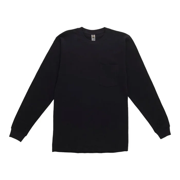Men’s Solid Long Sleeve Basic T-Shirt