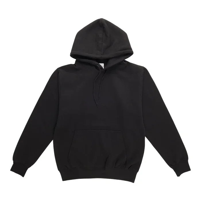 Men’s Solid Long Sleeve Fleece Hoodie