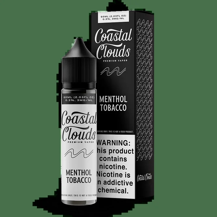 Menthol Tobacco – Coastal Clouds – 60mL