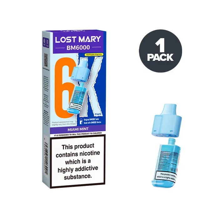 Miami Mint Lost Mary BM6000 Refill Pack