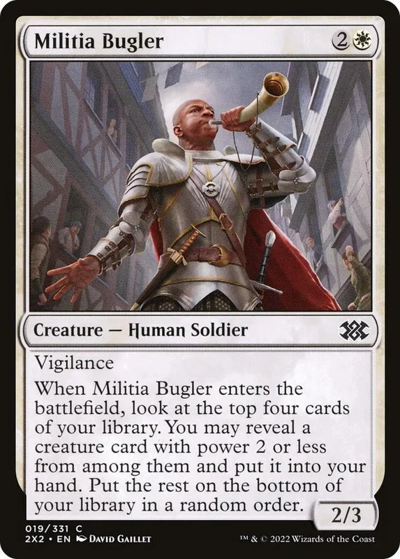 Militia Bugler (19) (2X2)