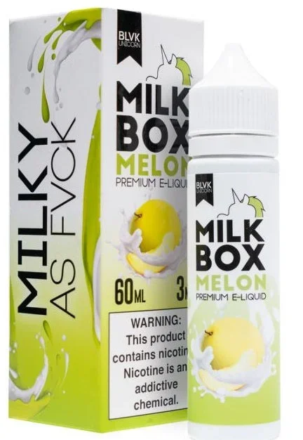 Milk box Melon E liquid By BLVK Unicorn