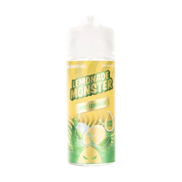 Mint Lemonade 100ml Shortfill E-Liquid by Lemonade Monster