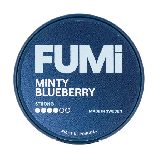Minty Blueberry Nicotine Pouches by Fumi