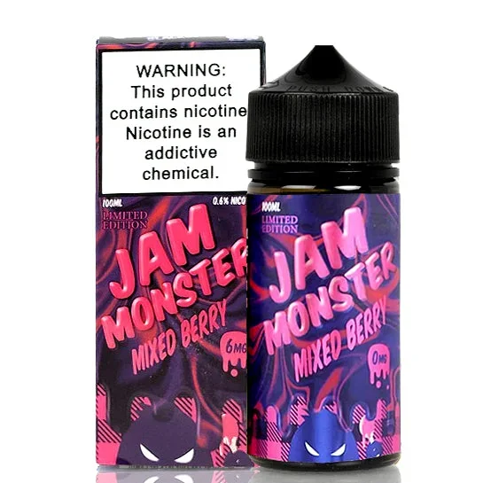 Mixed Berry Jam – Jam Monster E-Juice (100 ml)