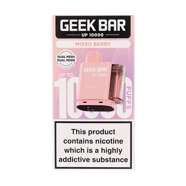 Mixed Berry UP 10000 Prefilled Pod + Refill by Geek Bar