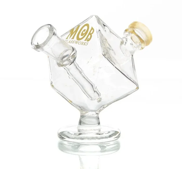 MOB Glass Blunt Bubbler Water Pipe