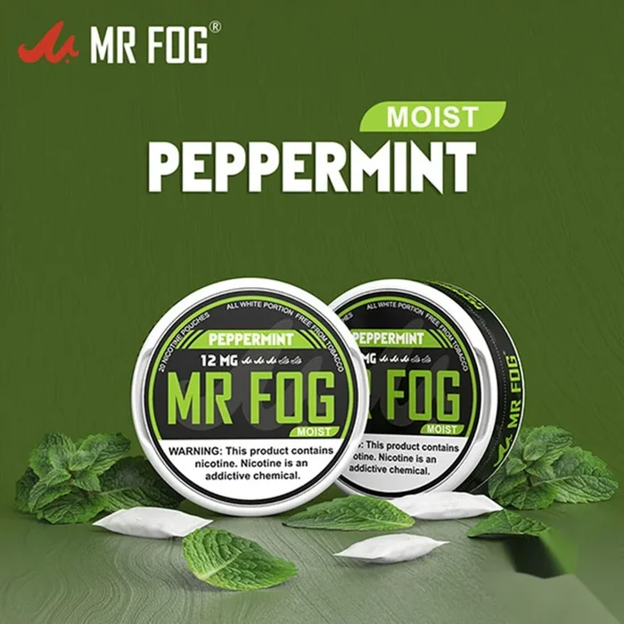 Moist Peppermint – Mr Fog Nicotine Pouches
