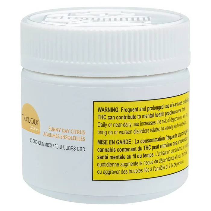 Monjour Sunny Citrus CBD Gummies