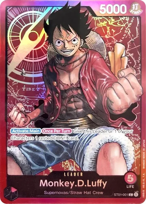 Monkey.D.Luffy (001) (ST01-001) (ST-01)