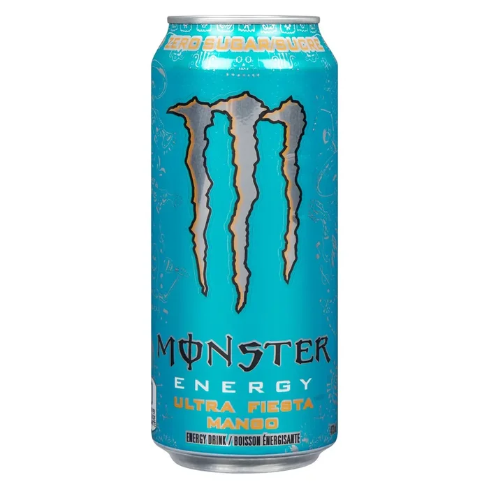 Monster Energy Drink Zero Sugar Ultra Fiesta Mango, 473 ml