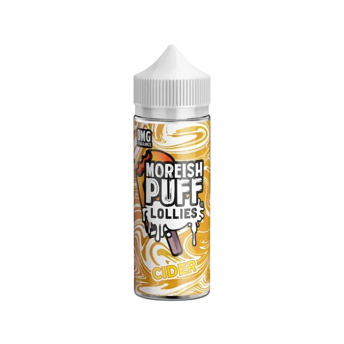 Moreish Puff Lollies Cider 100ml Shortfill