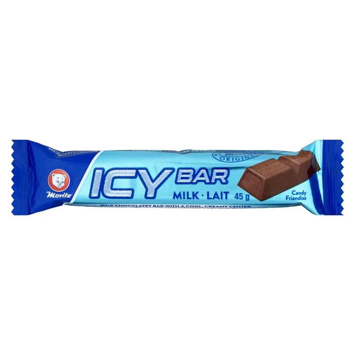 Moritz Icy Bar Friandise Lait, 45 g