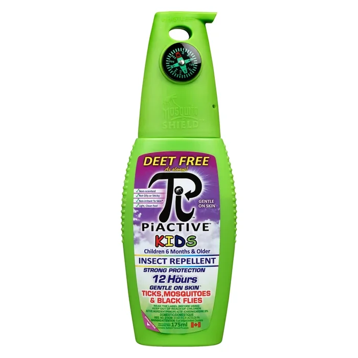 Mosquito Shield PiACTIVE Insect Repellent Kids, 175 ml
