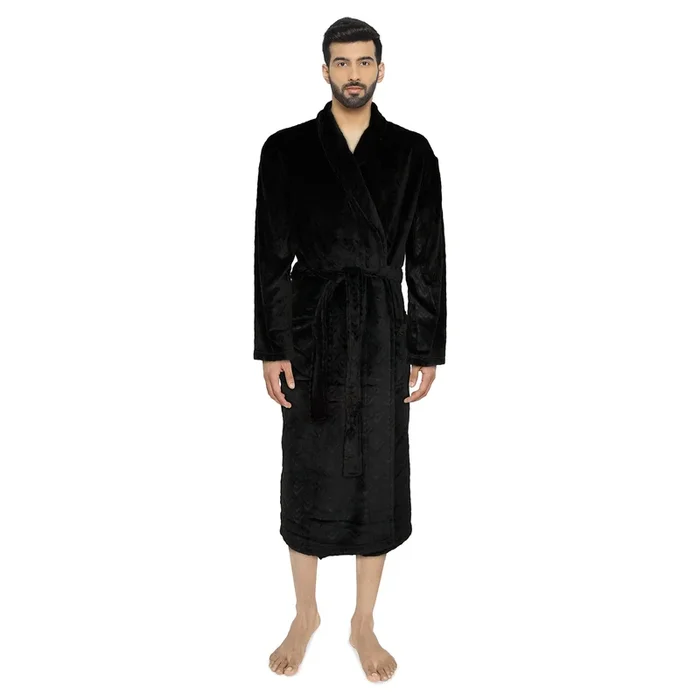 Mountain Ridge Men’s Jacquard Robe