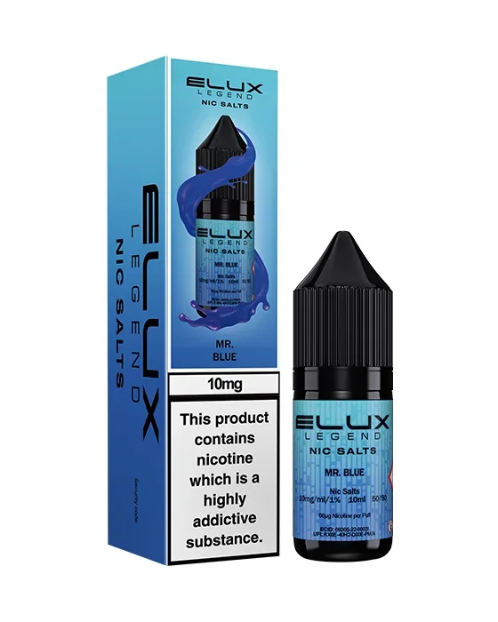 Mr Blue Nic Salt E-Liquid – Elux Legend