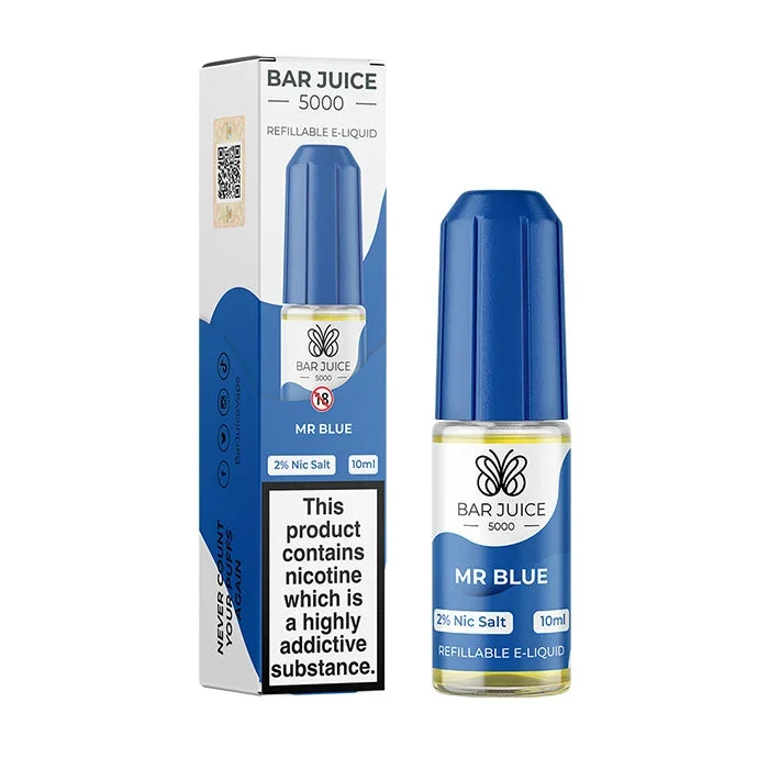 Mr Blue Nicotine Salt by Bar Juice 5000