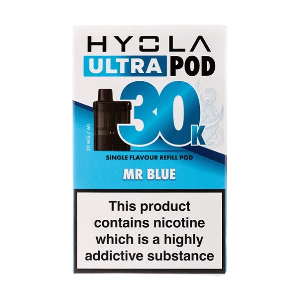 Mr Blue Ultra 30k Prefilled Pods by Hyola