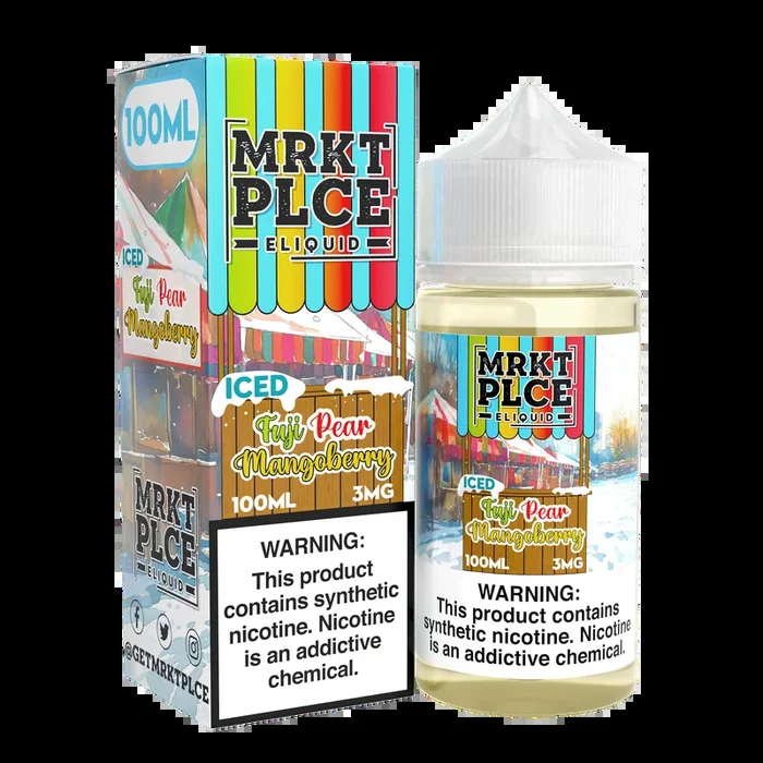 MRKTPLCE – ICED Fuji Pear Mangoberry – 100ML E-Liquid