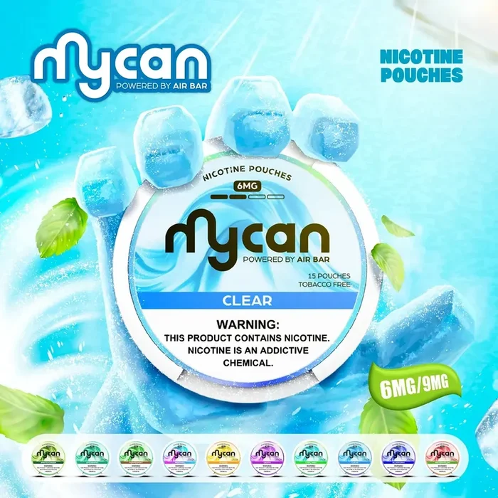 Mycan Nicotine Pouches – 6mg, 9mg