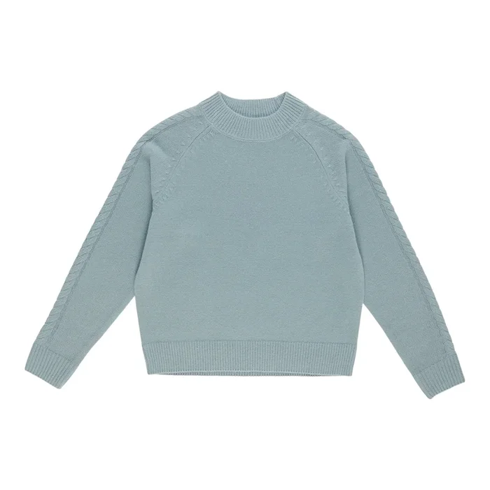 mySTYLE Women’s Cable Mock-Neck Sweater