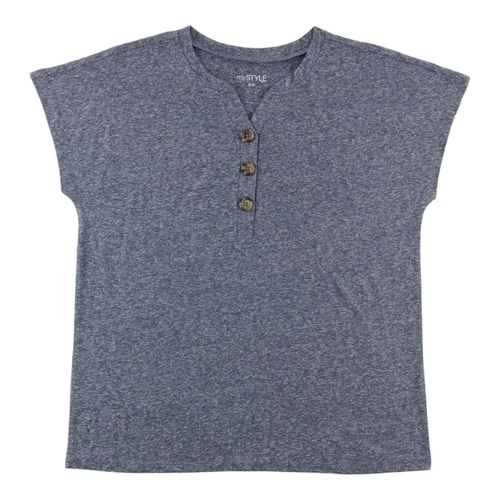 mySTYLE Women’s Henley Top