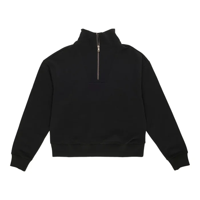 mySTYLE Women’s Ribbed Quarter Zip Sweatshirt