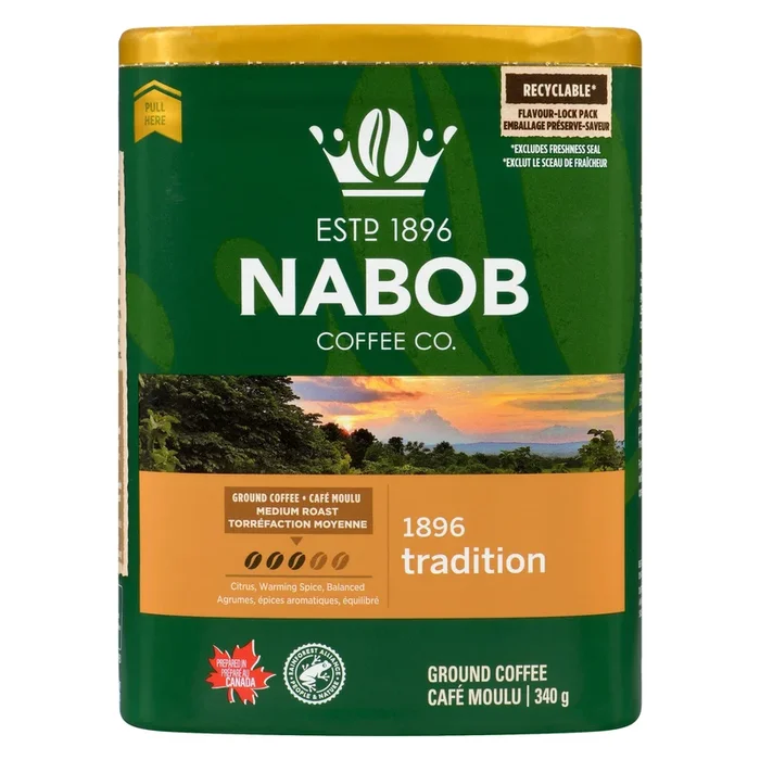 Nabob 1896 Tradition Medium Roast, 340 g