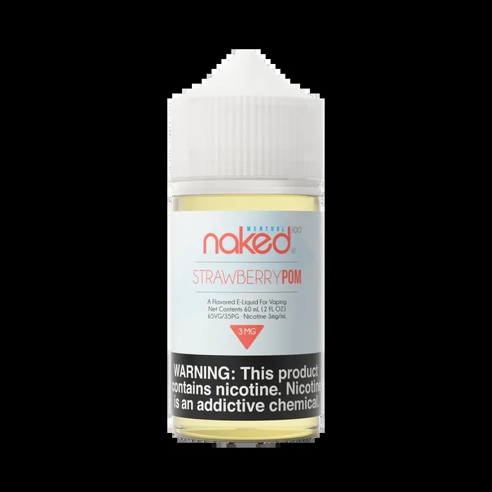 Naked 100 Menthol – Strawberry POM – 60ML E-Liquid