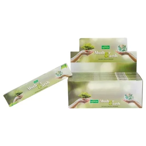 Nandita – Mother Earth Incense Natural & Organic Hand-rolled Masala Incense Sticks 15g