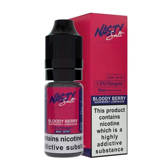 Nasty Juice Nic Salt 10ml – Bloody Berry