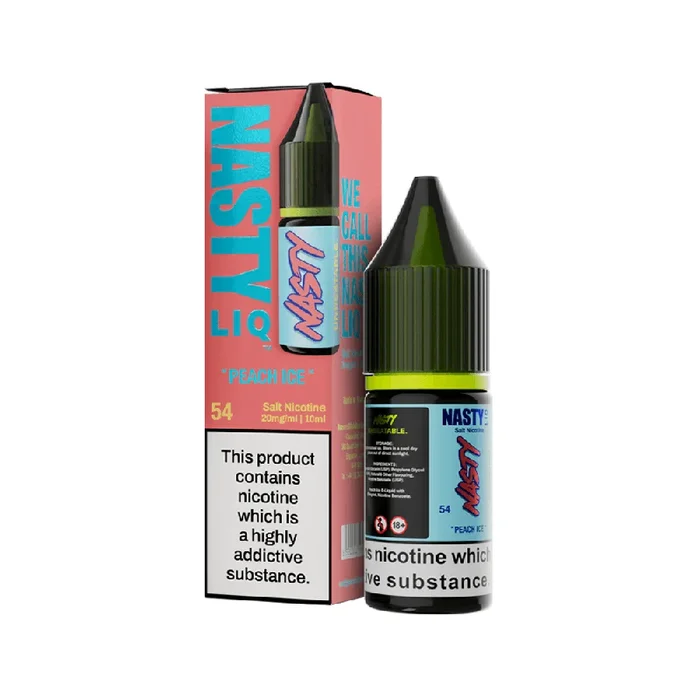 Nasty Liq Peach Ice 10ml Nic Salt