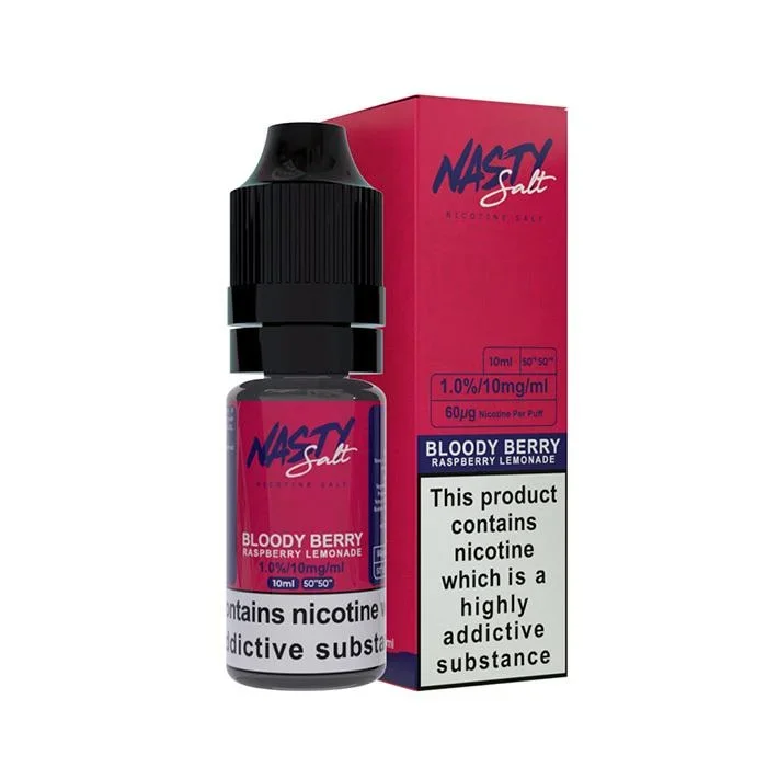 Nasty Salt – Blood Berry Nicotine Salt 10ml E-Liquid