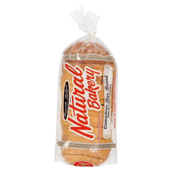 Natural Bakery Pain de Seigle Canadien, 500 g
